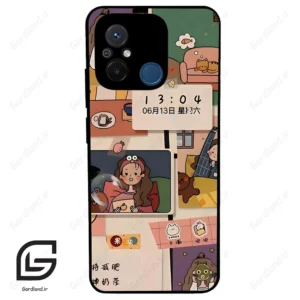 قاب گوشی شیائومی ردمی 12 سی (Redmi 12C ) طرح دخترانه کد 2254