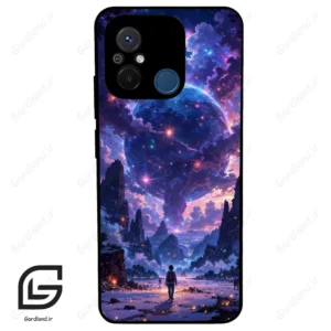 قاب گوشی شیائومی ردمی 12 سی (Redmi 12C ) طرح ماه کد 2343
