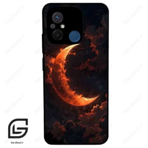 قاب گوشی شیائومی ردمی 12 سی (Redmi 12C ) طرح ماه کد 2357
