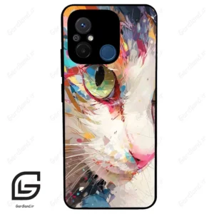 قاب گوشی شیائومی ردمی 12 سی (Redmi 12C ) طرح گربه کد 2437