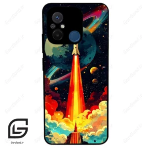 قاب گوشی شیائومی ردمی 12 سی (Redmi 12C ) طرح موشک کد 2463