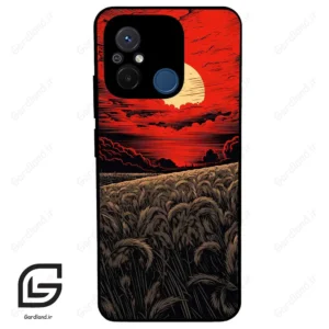 قاب گوشی شیائومی ردمی 12 سی (Redmi 12C ) طرح گندم کد 2472