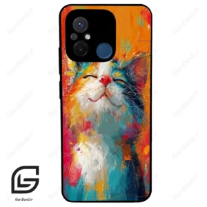 قاب گوشی شیائومی ردمی 12 سی (Redmi 12C ) طرح گربه کد 2489