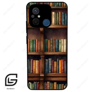 قاب گوشی شیائومی ردمی 12 سی (Redmi 12C ) طرح کتابخانه کد 2527