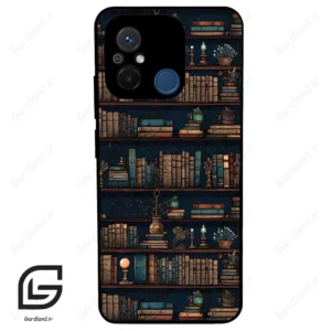 قاب گوشی شیائومی ردمی 12 سی (Redmi 12C ) طرح کتابخانه کد 2536