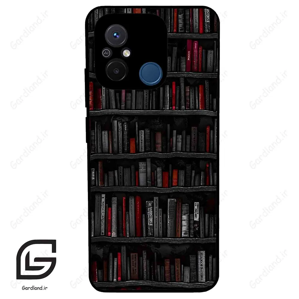 قاب گوشی شیائومی ردمی 12 سی (Redmi 12C ) طرح کتابخانه کد 2540
