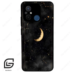 قاب گوشی شیائومی ردمی 12 سی (Redmi 12C ) طرح ماه کد 2548