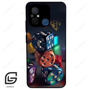 قاب گوشی شیائومی ردمی 12 سی (Redmi 12C ) طرح تاس کد 2556