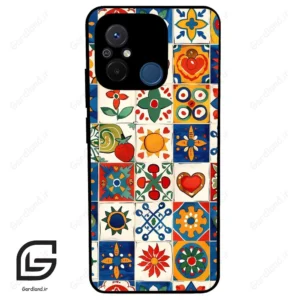 قاب گوشی شیائومی ردمی 12 سی (Redmi 12C ) طرح کاشی کد 2594