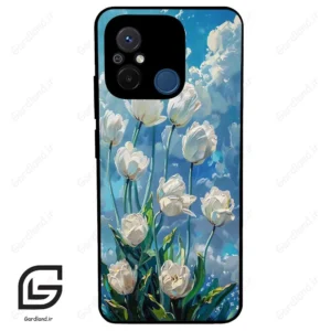 قاب گوشی شیائومی ردمی 12 سی (Redmi 12C ) طرح گل کد 2597