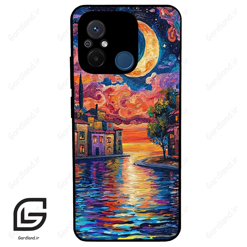 قاب گوشی شیائومی ردمی 12 سی (Redmi 12C ) طرح ماه کد 2699