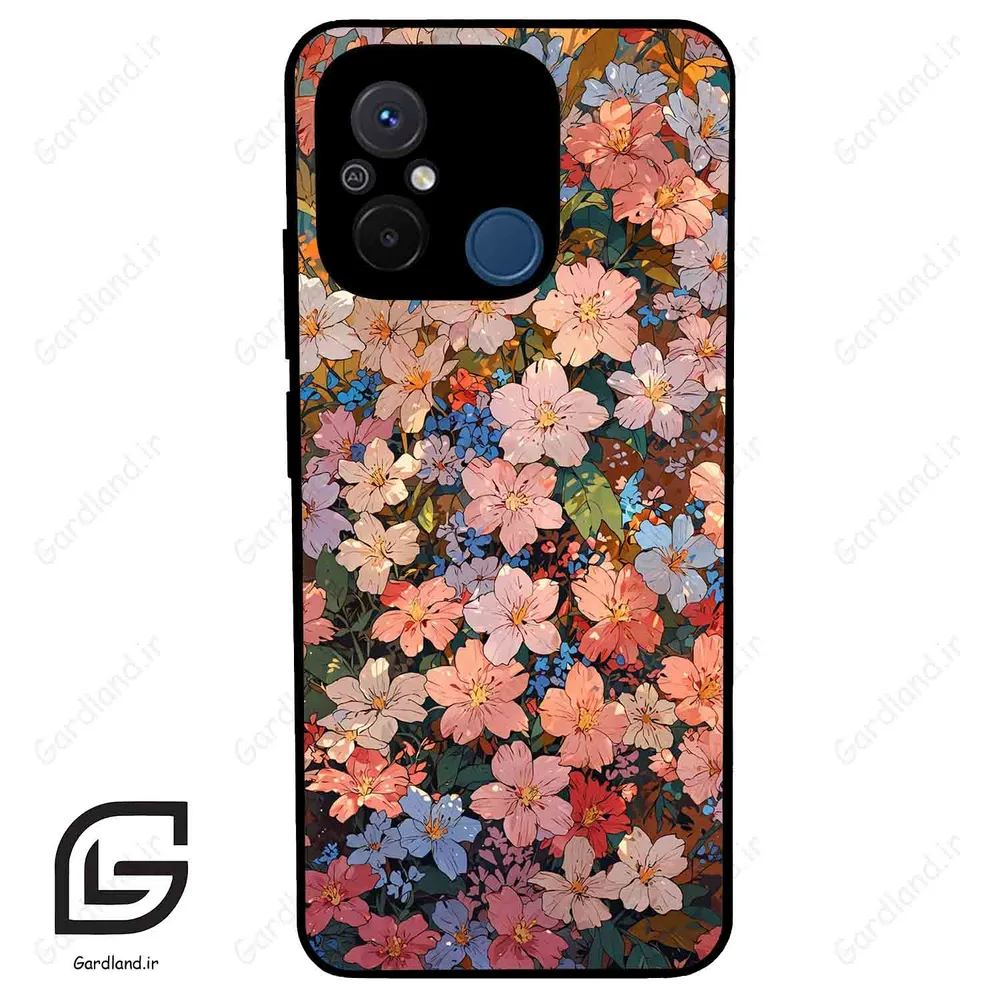 قاب گوشی شیائومی ردمی 12 سی (Redmi 12C ) طرح گل کد 2719