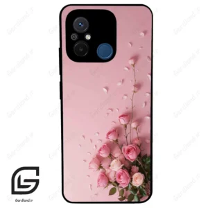 قاب گوشی شیائومی ردمی 12 سی (Redmi 12C ) طرح گل کد 2813