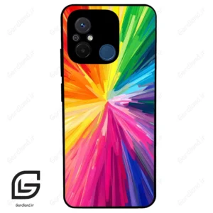 قاب گوشی شیائومی ردمی 12 سی (Redmi 12C ) طرح رنگارنگ کد 2877