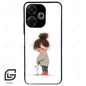 قاب گوشی شیائومی ردمی 13 (Redmi 13 4G ) طرح دخترانه کد 2021