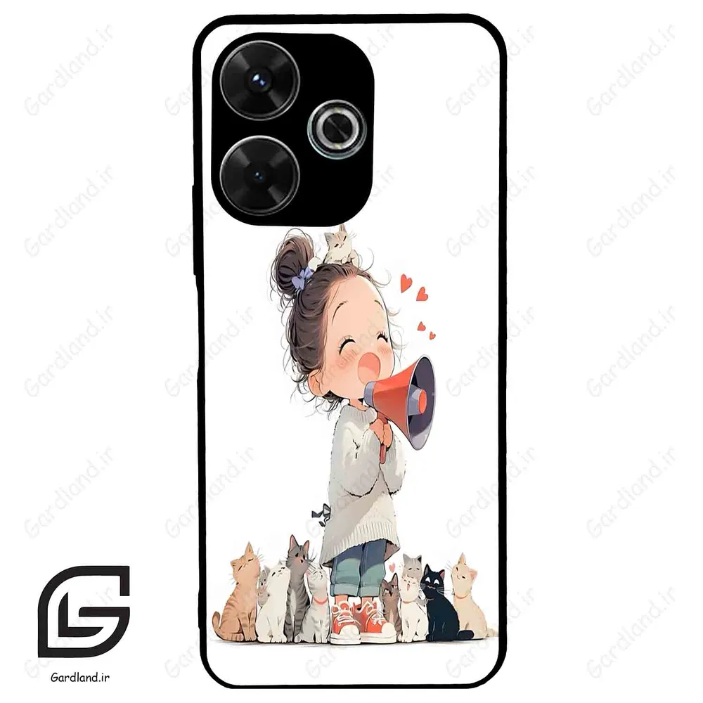 قاب گوشی شیائومی ردمی 13 (Redmi 13 4G ) طرح دخترانه کد 2027