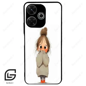 قاب گوشی شیائومی ردمی 13 (Redmi 13 4G ) طرح دخترانه کد 2054