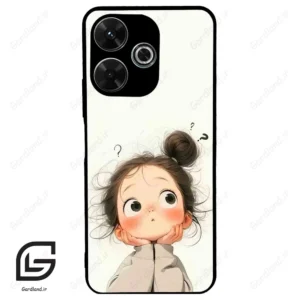 قاب گوشی شیائومی ردمی 13 (Redmi 13 4G ) طرح دخترانه کد 2056