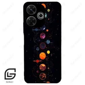 قاب گوشی شیائومی ردمی 13 (Redmi 13 4G ) طرح کهکشان کد 2062
