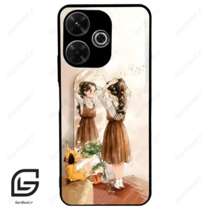 قاب گوشی شیائومی ردمی 13 (Redmi 13 4G ) طرح دخترانه کد 2078