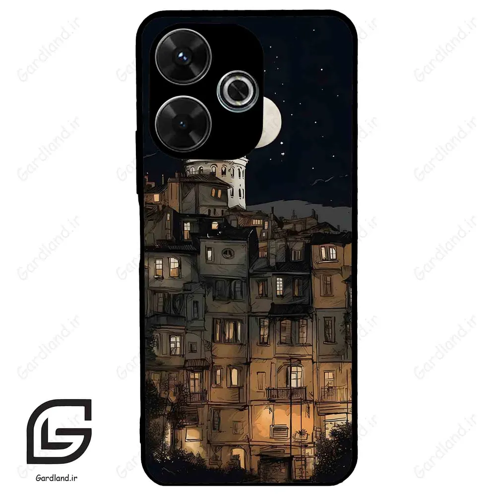 قاب گوشی شیائومی ردمی 13 (Redmi 13 4G ) طرح شهر کد 2090