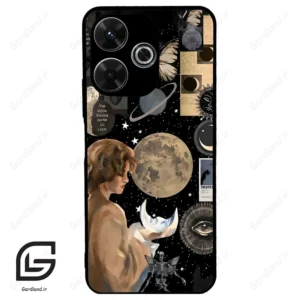 قاب گوشی شیائومی ردمی 13 (Redmi 13 4G ) طرح دخترانه کد 2111