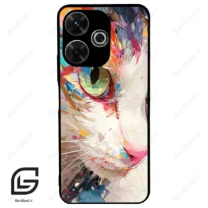 قاب گوشی شیائومی ردمی 13 (Redmi 13 4G ) طرح گربه کد 2437