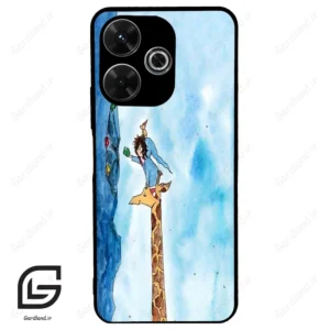 قاب گوشی شیائومی ردمی 13 (Redmi 13 4G ) طرح زرافه کد 2456