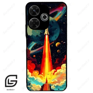 قاب گوشی شیائومی ردمی 13 (Redmi 13 4G ) طرح موشک کد 2463