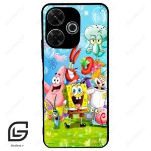 قاب گوشی شیائومی ردمی 13 (Redmi 13 4G ) طرح باب کد 2487