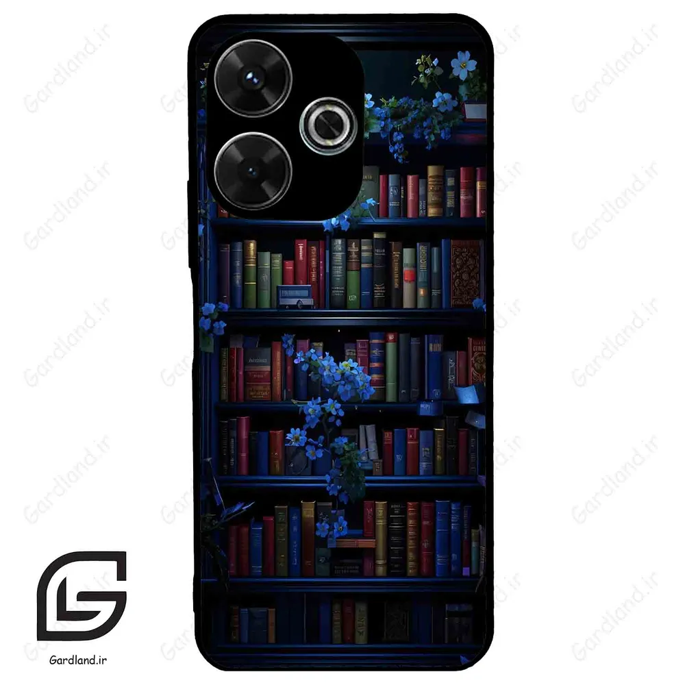 قاب گوشی شیائومی ردمی 13 (Redmi 13 4G ) طرح کتابخانه کد 2528