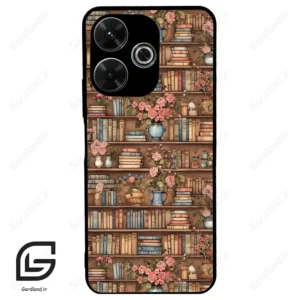 قاب گوشی شیائومی ردمی 13 (Redmi 13 4G ) طرح کتابخانه کد 2535