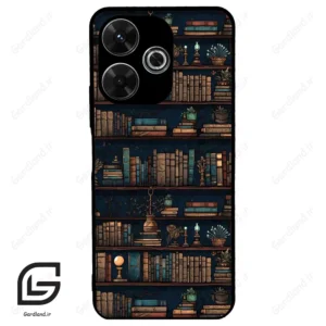 قاب گوشی شیائومی ردمی 13 (Redmi 13 4G ) طرح کتابخانه کد 2536