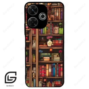 قاب گوشی شیائومی ردمی 13 (Redmi 13 4G ) طرح کتابخانه کد 2537