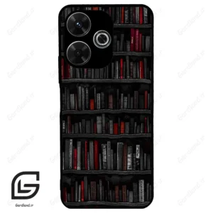 قاب گوشی شیائومی ردمی 13 (Redmi 13 4G ) طرح کتابخانه کد 2540