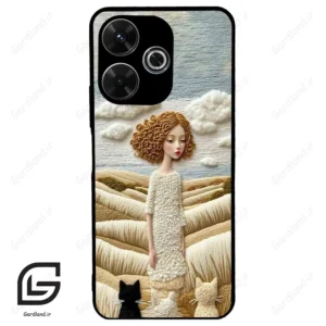 قاب گوشی شیائومی ردمی 13 (Redmi 13 4G ) طرح دخترانه کد 2679