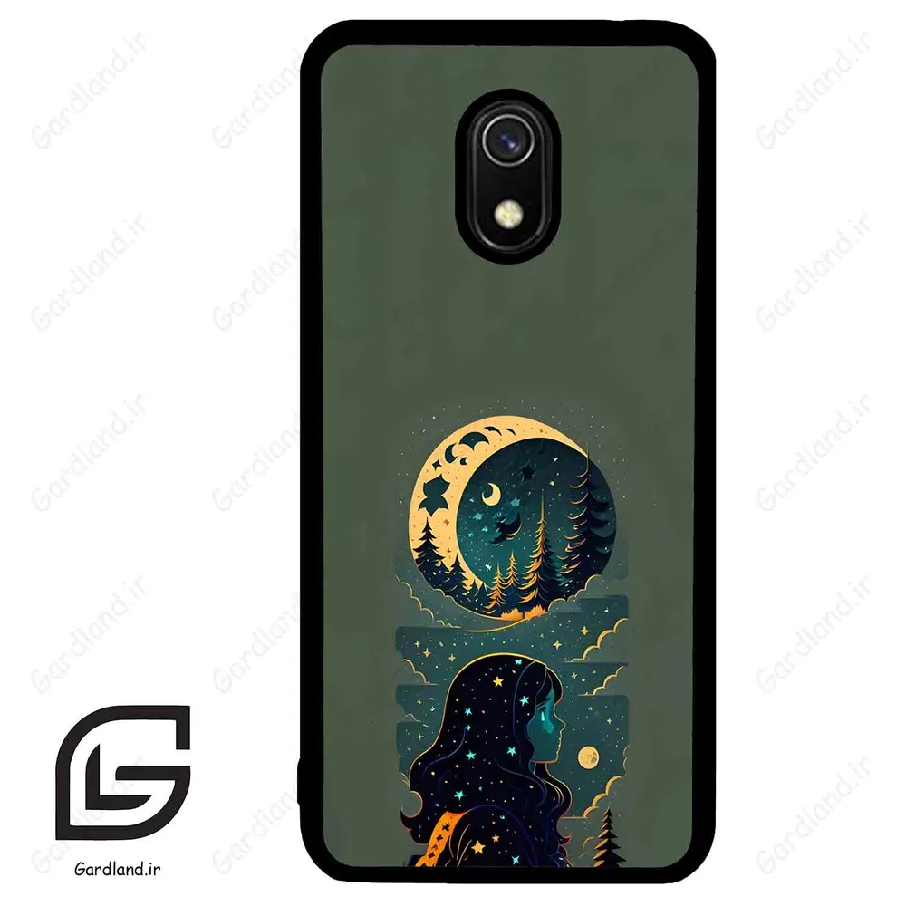 قاب گوشی شیائومی ردمی 8 آ (Redmi 8A ) طرح ماه کد 2267
