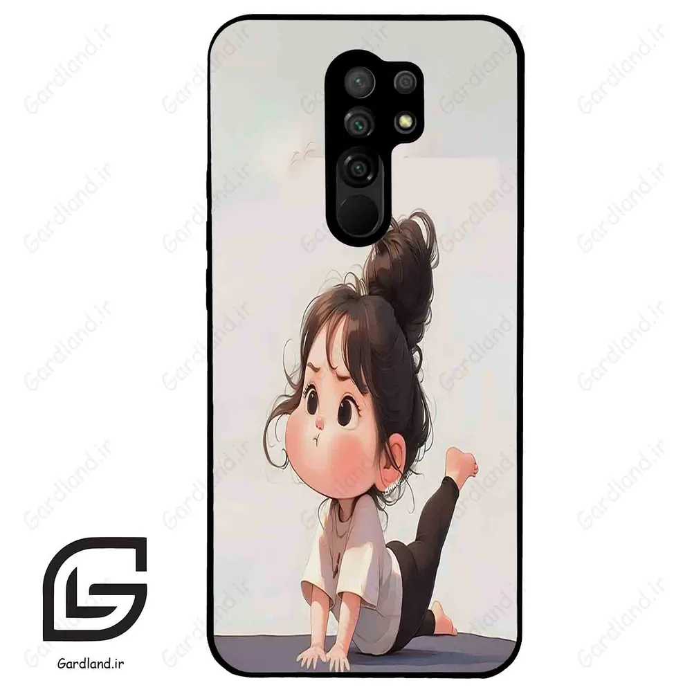 قاب گوشی شیائومی ردمی 9 (Redmi 9 ) طرح دخترانه کد 2029