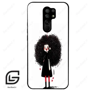 قاب گوشی شیائومی ردمی 9 (Redmi 9 ) طرح دخترانه کد 2031