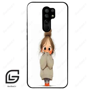 قاب گوشی شیائومی ردمی 9 (Redmi 9 ) طرح دخترانه کد 2054