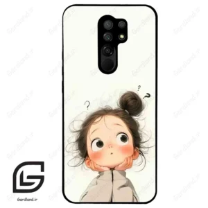قاب گوشی شیائومی ردمی 9 (Redmi 9 ) طرح دخترانه کد 2056