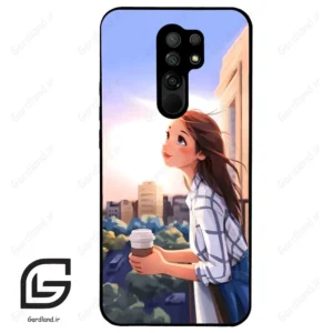 قاب گوشی شیائومی ردمی 9 (Redmi 9 ) طرح دخترانه کد 2086