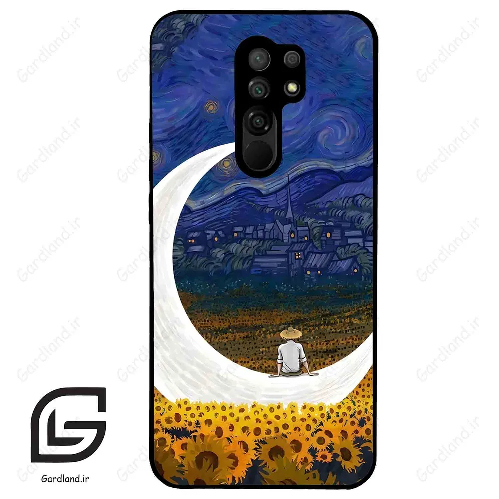 قاب گوشی شیائومی ردمی 9 (Redmi 9 ) طرح ماه کد 2125
