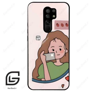 قاب گوشی شیائومی ردمی 9 (Redmi 9 ) طرح دخترانه کد 2141