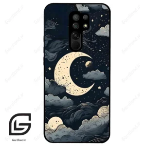 قاب گوشی شیائومی ردمی 9 (Redmi 9 ) طرح ماه کد 2173