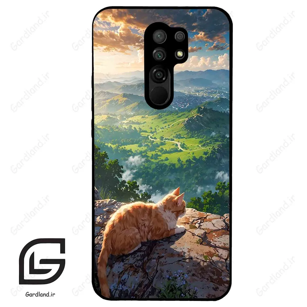 قاب گوشی شیائومی ردمی 9 (Redmi 9 ) طرح گربه کد 2203