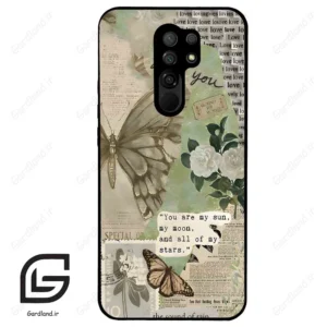 قاب گوشی شیائومی ردمی 9 (Redmi 9 ) طرح پروانه کد 2244