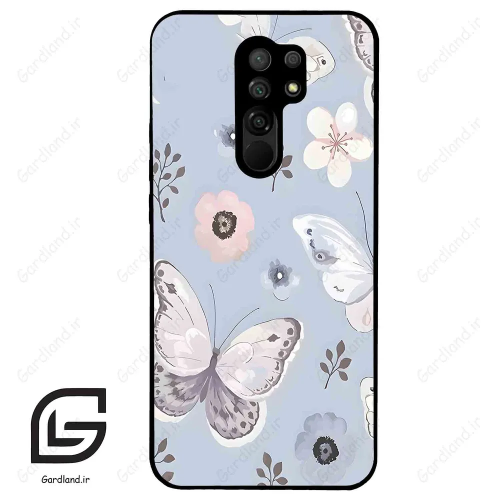 قاب گوشی شیائومی ردمی 9 (Redmi 9 ) طرح پروانه کد 2256