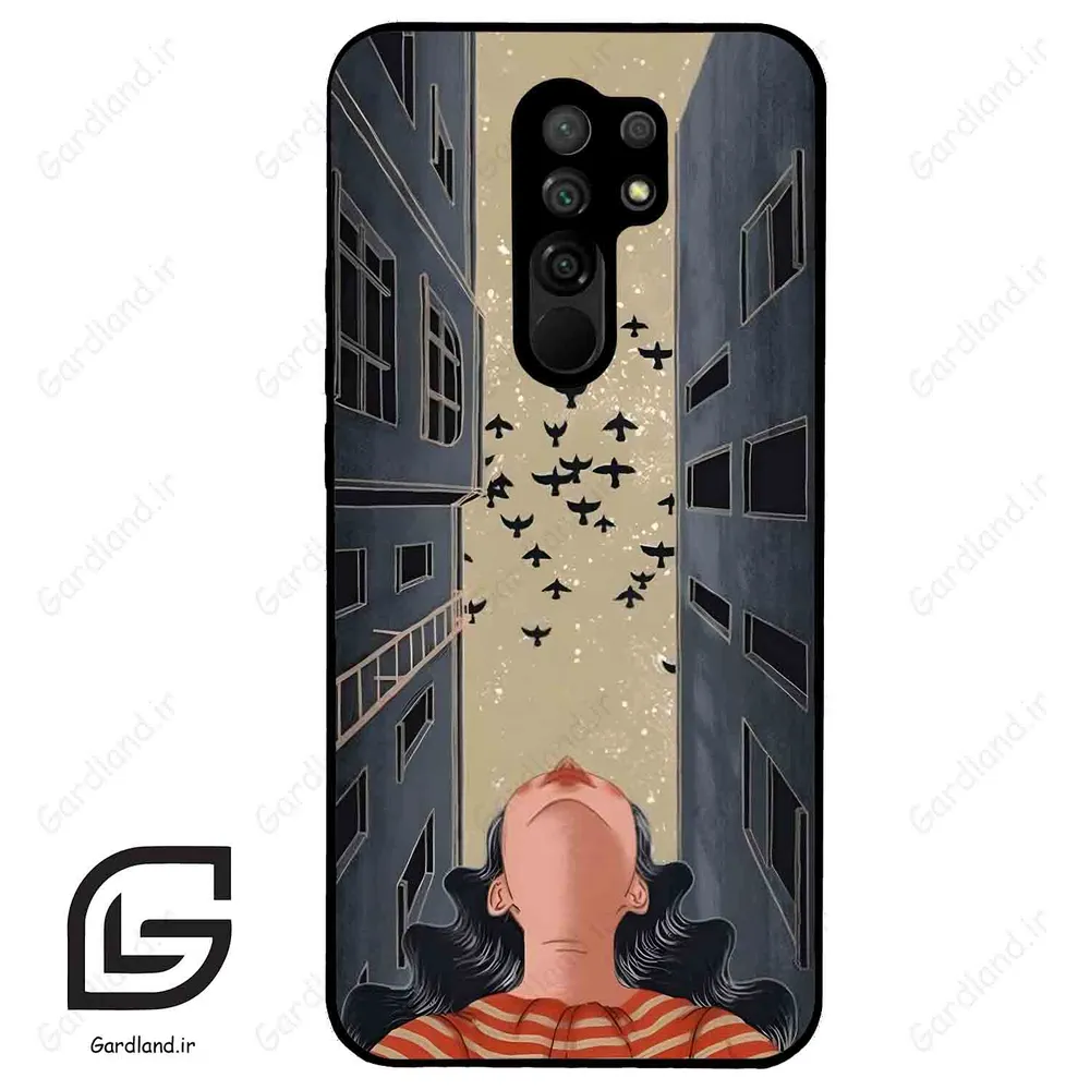 قاب گوشی شیائومی ردمی 9 (Redmi 9 ) طرح دختر کد 2311