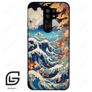 قاب گوشی شیائومی ردمی 9 (Redmi 9 ) طرح موج کد 2418